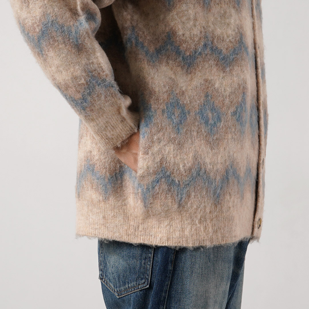 PENDLETON（ペンドルトン） モヘア シャギーニット カーディガン / メンズ 長袖 | PENDLETON | 12