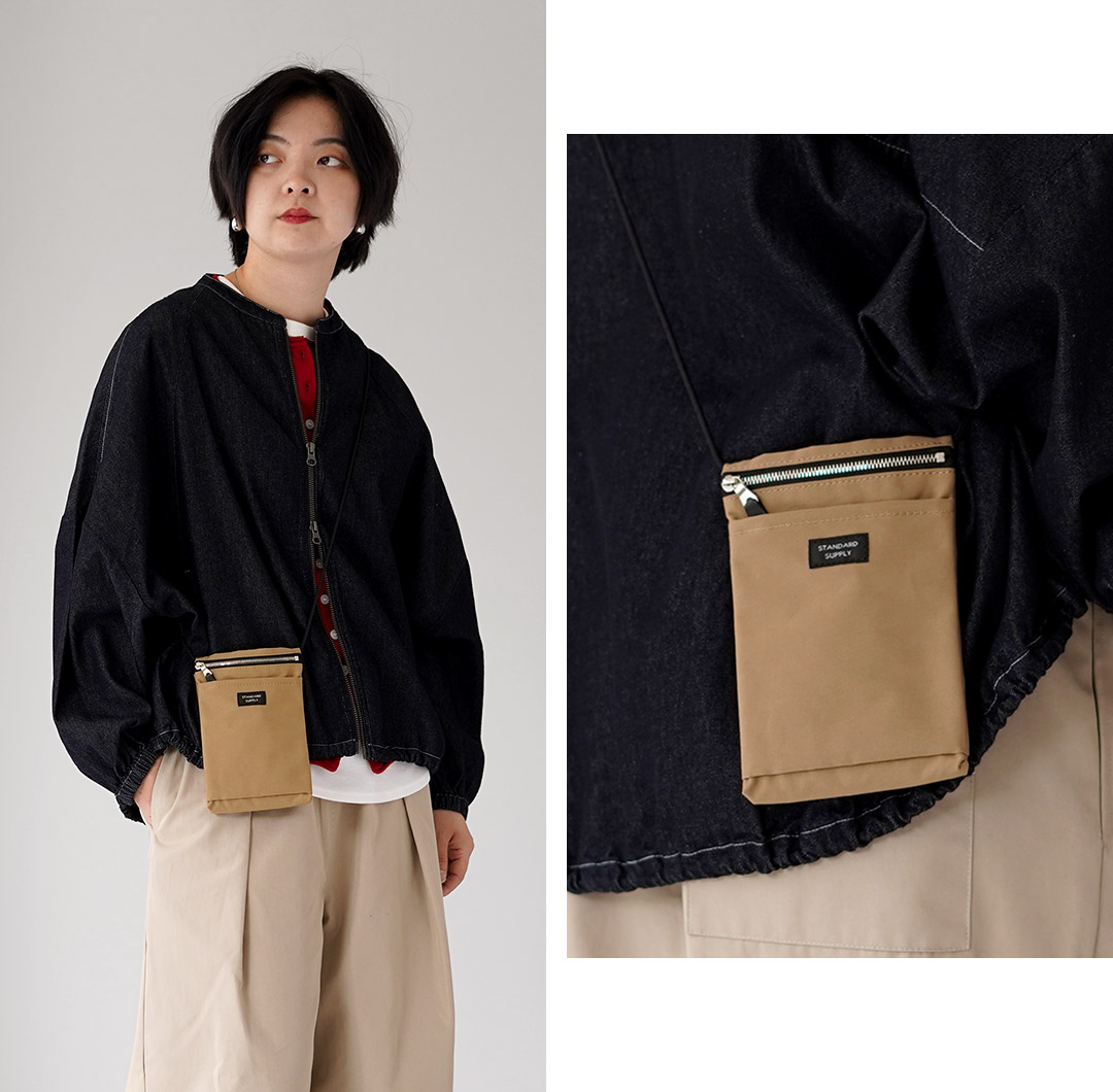 STANDARD SUPPLY（スタンダードサプライ） スリング パース M シンプリシティ 日本製 / スマホショルダー ポーチ | STANDARD SUPPLY | 10