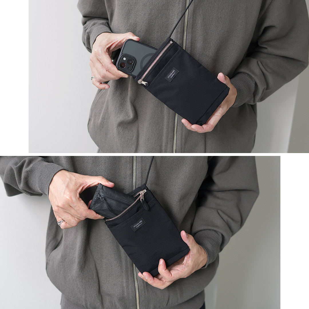 STANDARD SUPPLY（スタンダードサプライ） スリング パース M シンプリシティ 日本製 / スマホショルダー ポーチ | STANDARD SUPPLY | 14