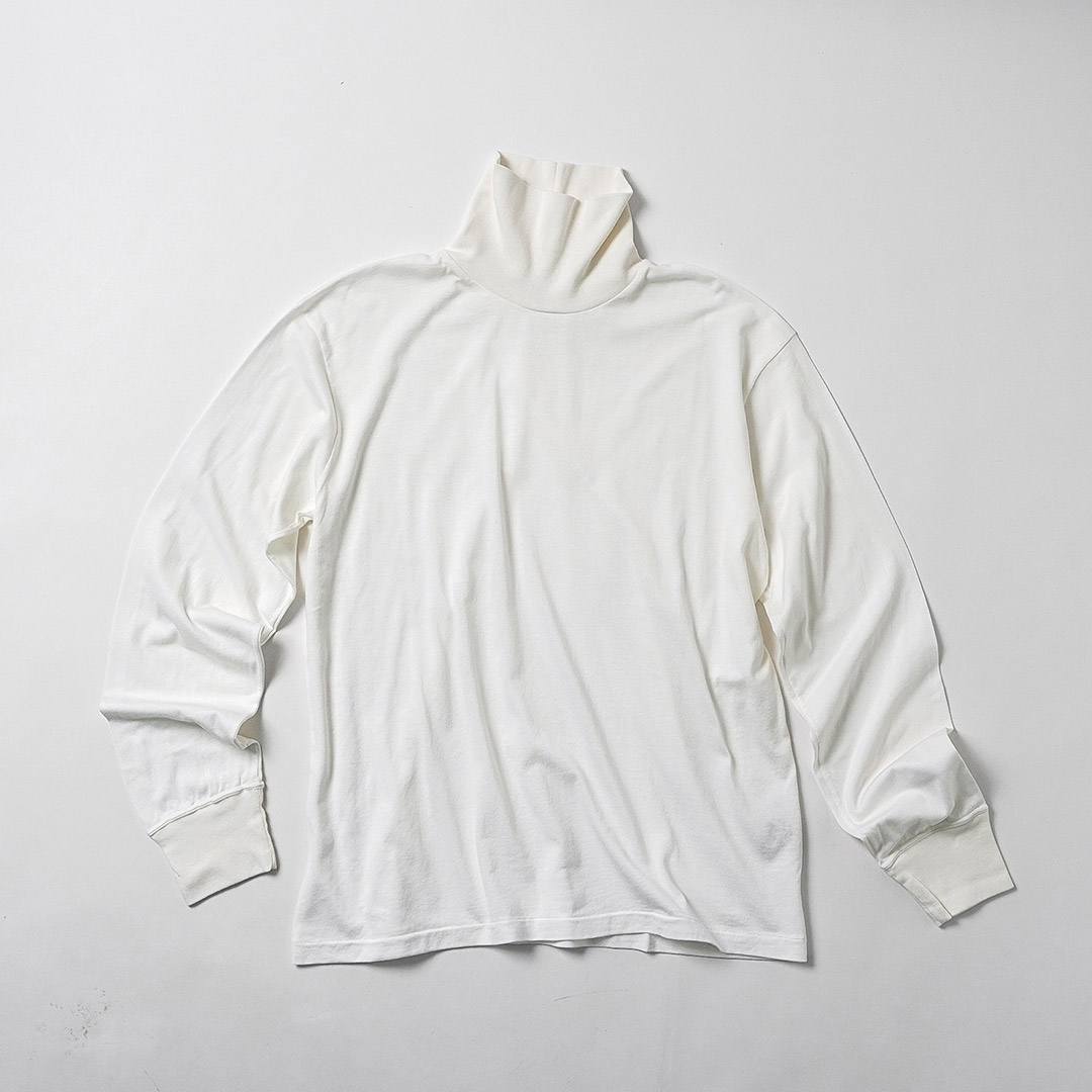 FILMELANGE（フィルメランジェ） コード コットンカシミヤ天竺 タートルネックTシャツ 日本製 / メンズ 長袖 ハイネック |  | 05