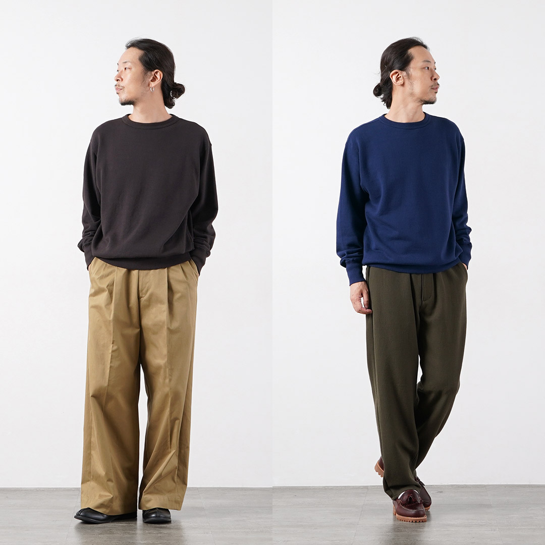FILMELANGE（フィルメランジェ） ラルフ コンフォート裏毛 クルーネックスウェット 日本製 / 長袖 メンズ | FilMelange | 07