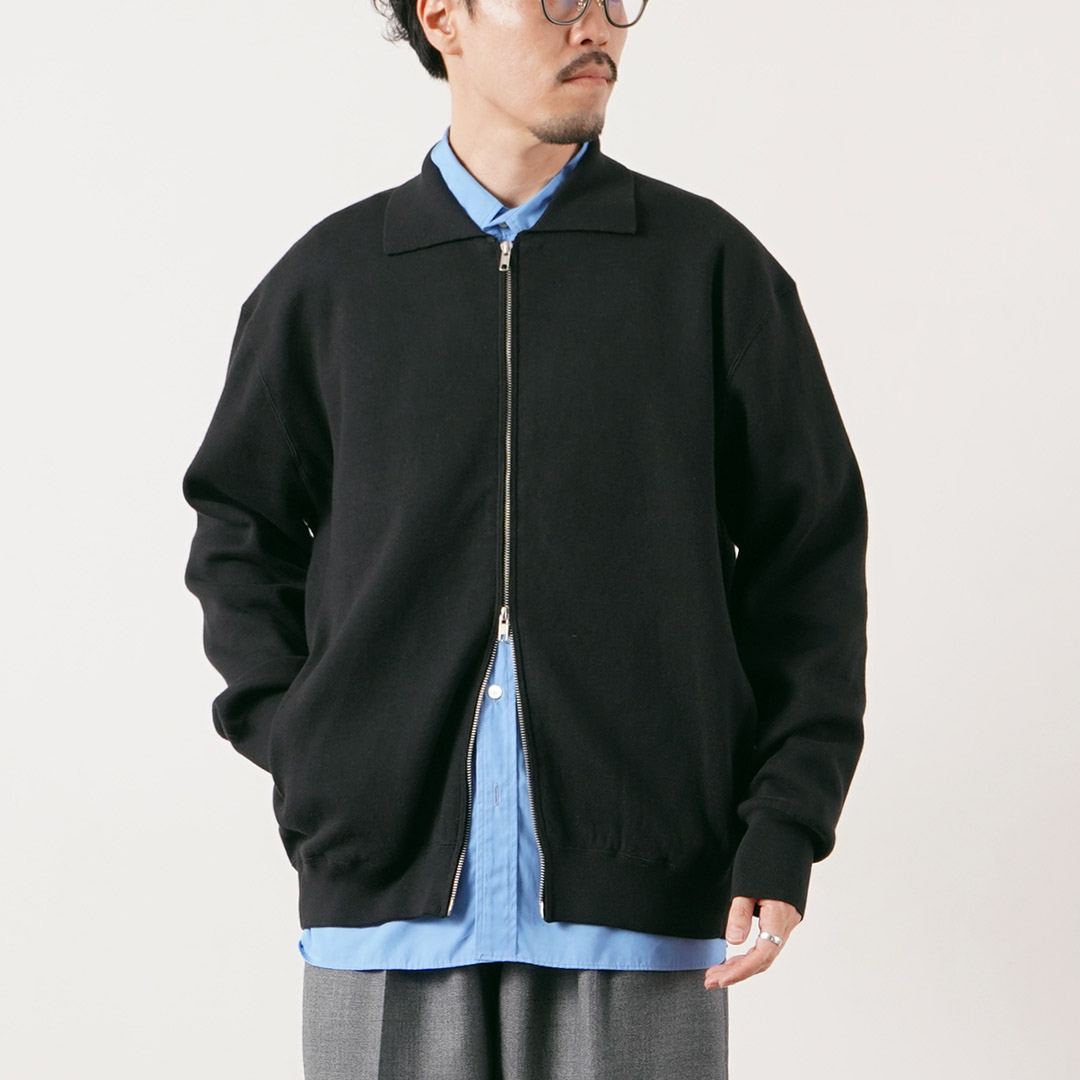 RYE TENDER（ライテンダー） マーシャル コットンカシミア ジップアップ ニットカーディガン / メンズ 長袖 | RYE TENDER | 02