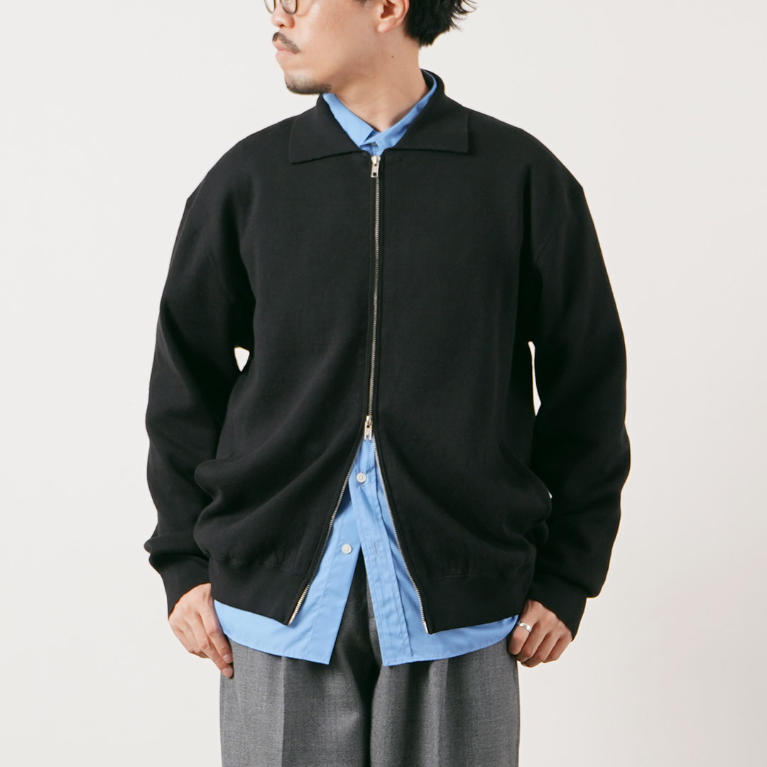 RYE TENDER（ライテンダー） マーシャル コットンカシミア ジップアップ ニットカーディガン / メンズ 長袖 | RYE TENDER | 11