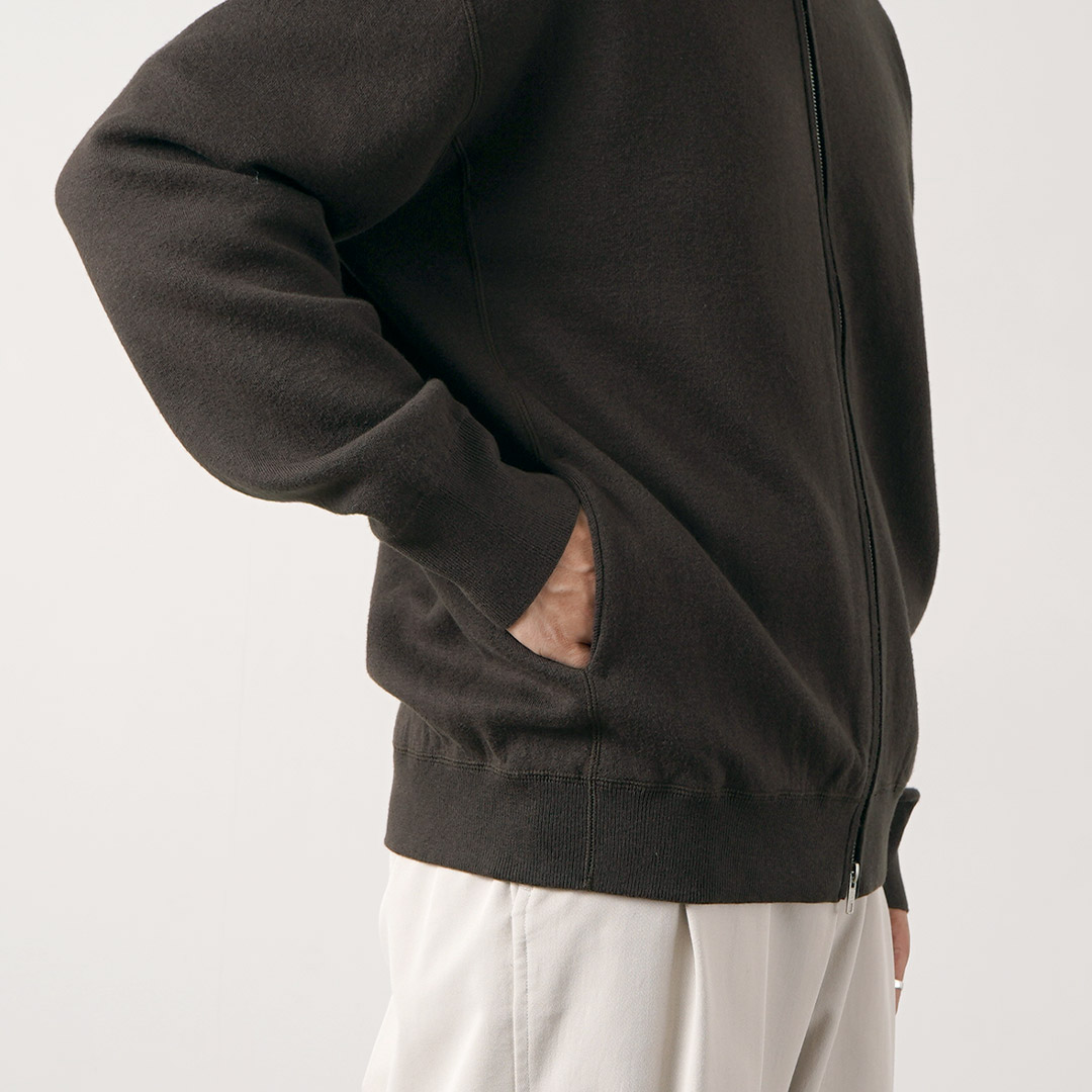 RYE TENDER（ライテンダー） マーシャル コットンカシミア ジップアップ ニットカーディガン / メンズ 長袖 | RYE TENDER | 12