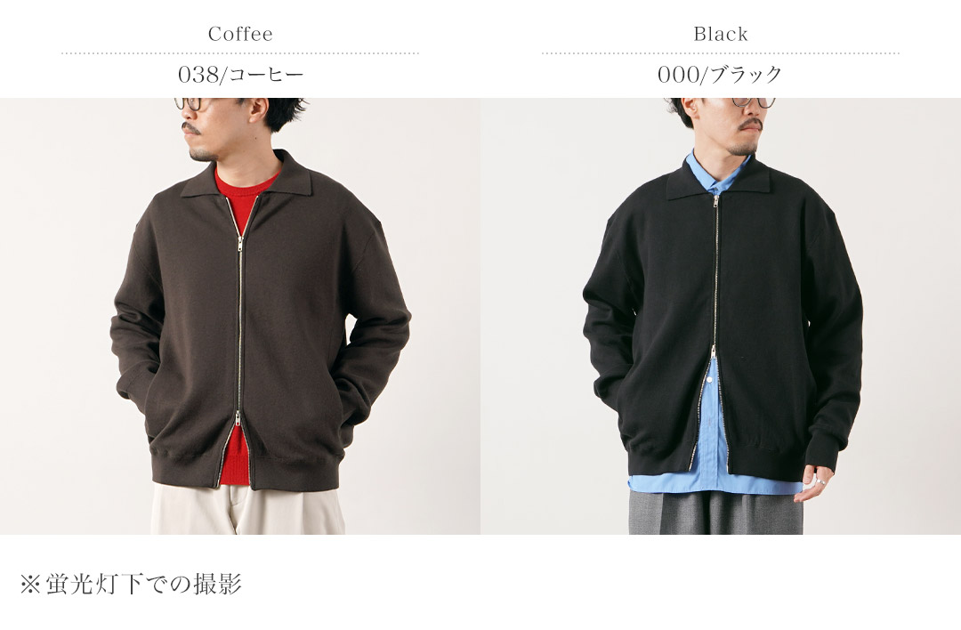 RYE TENDER（ライテンダー） マーシャル コットンカシミア ジップアップ ニットカーディガン / メンズ 長袖 | RYE TENDER | 03