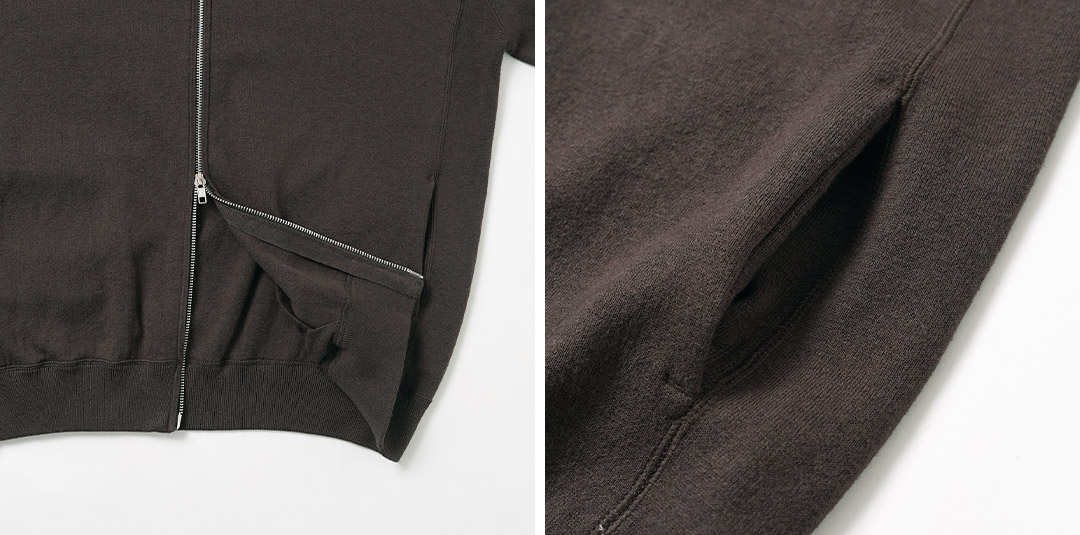 RYE TENDER（ライテンダー） マーシャル コットンカシミア ジップアップ ニットカーディガン / メンズ 長袖 | RYE TENDER | 16