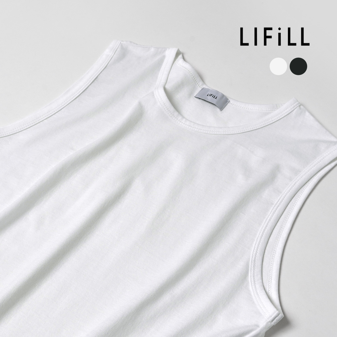 LIFiLL（リフィル） コットニー スリーブレスアンダーウエア ノースリーブ タンクトップ 日本製 / メンズ | 