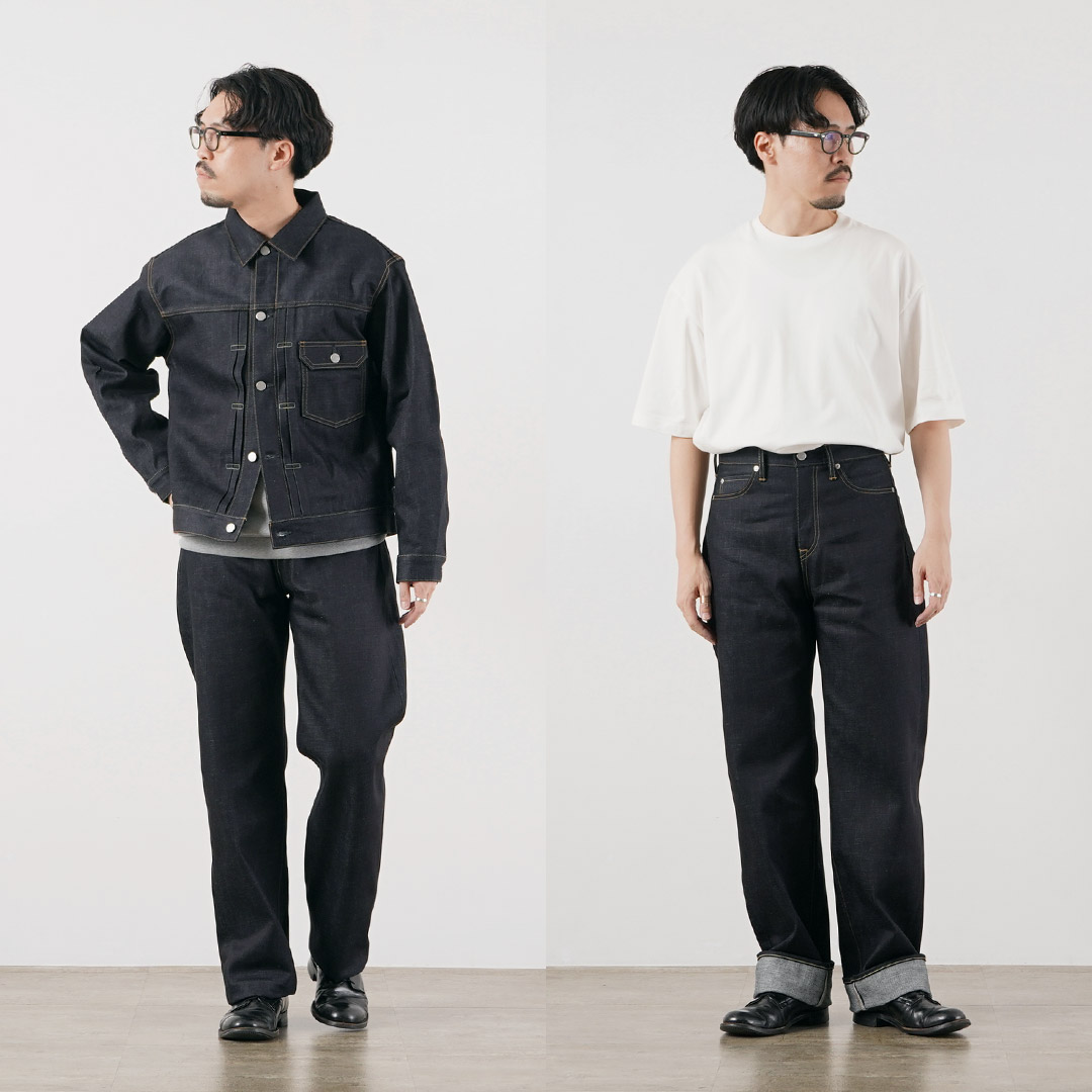 MOMOTARO JEANS（モモタロウジーンズ） 14.7oz スタンダード ワイド デニムパンツ 日本製 / メンズ ジーンズ | 桃太郎ジーンズ | 04