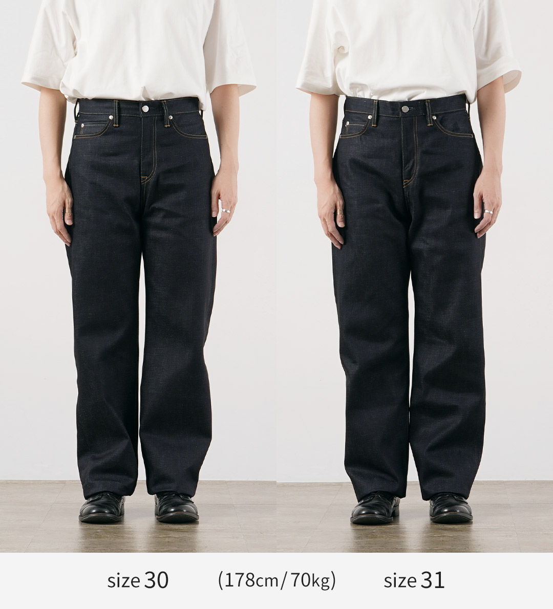 MOMOTARO JEANS（モモタロウジーンズ） 14.7oz スタンダード ワイド デニムパンツ 日本製 / メンズ ジーンズ | 桃太郎ジーンズ | 05