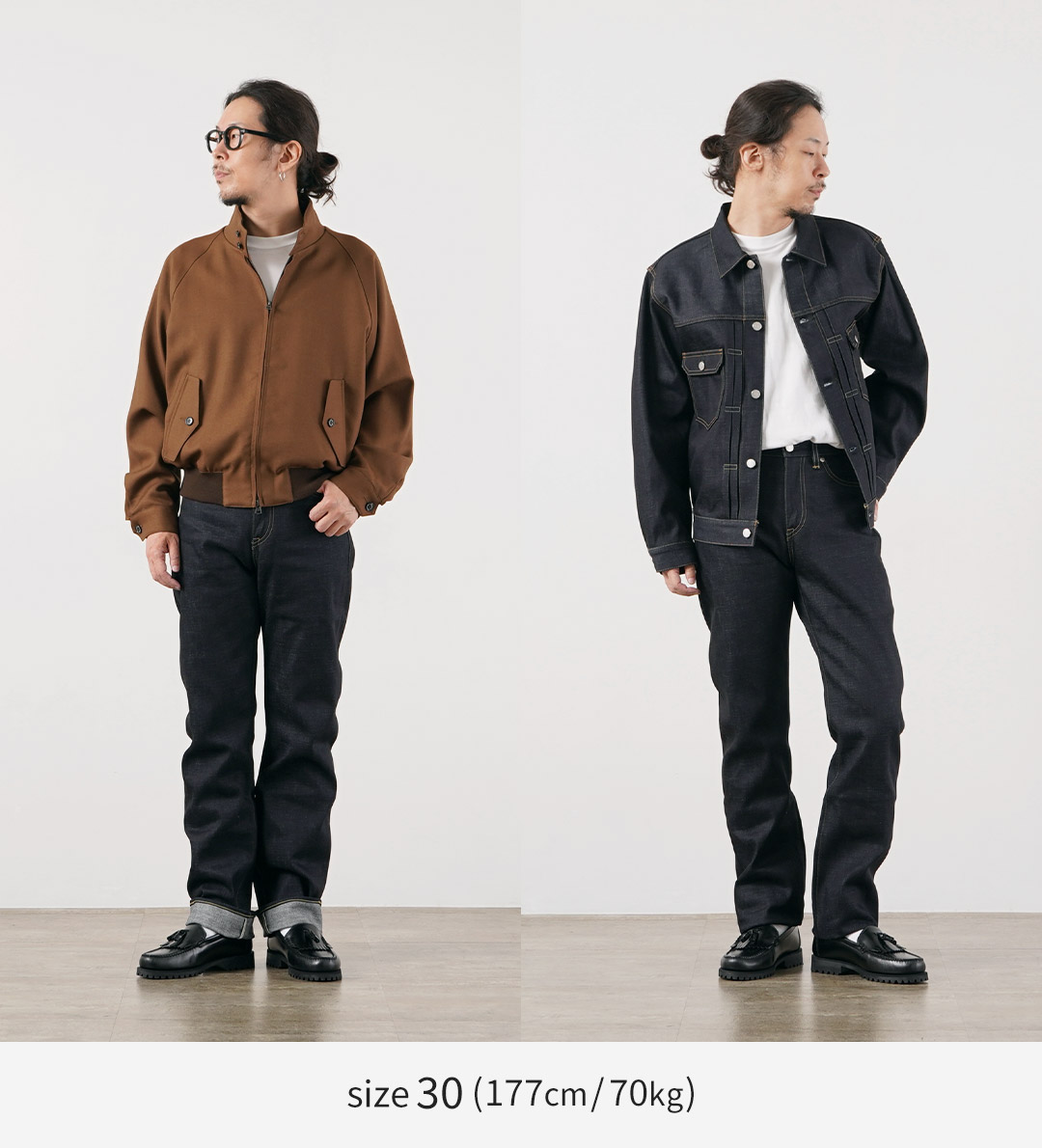 MOMOTARO JEANS（モモタロウジーンズ） 14.7oz スタンダード ナローストレート デニムパンツ 日本製 / メンズ ジーンズ | 桃太郎ジーンズ | 03