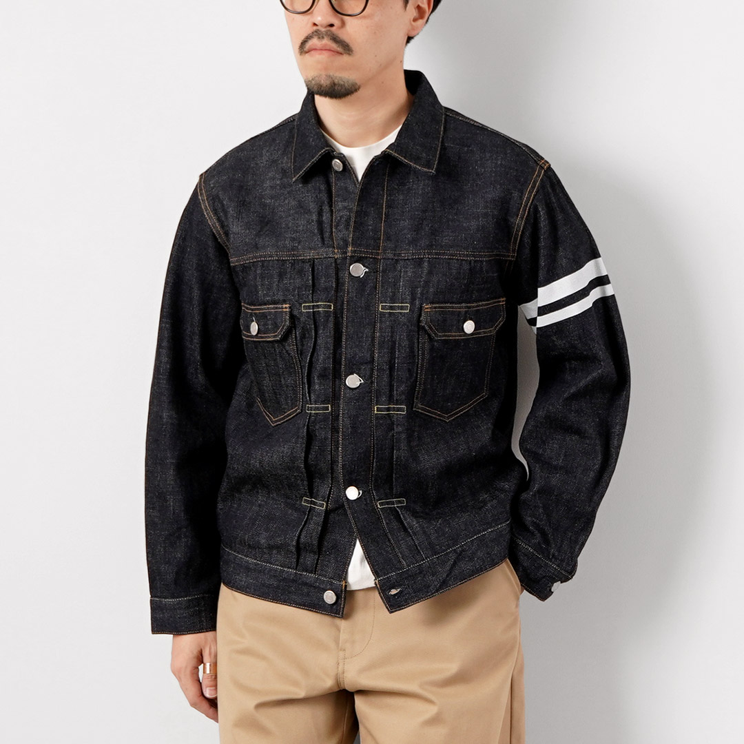 MOMOTARO JEANS（モモタロウジーンズ） #002 2ndタイプ クラシック デニムジャケット 日本製 / メンズ ジージャン |  | 01