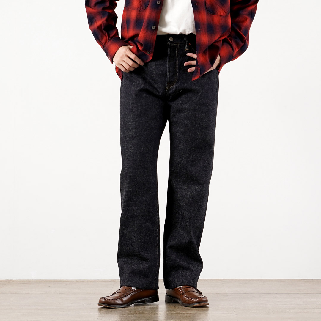 MOMOTARO JEANS（モモタロウジーンズ） #100 クラシック ストレート デニムパンツ 日本製 / メンズ 15.7oz ワンウォッシュ |  | 01