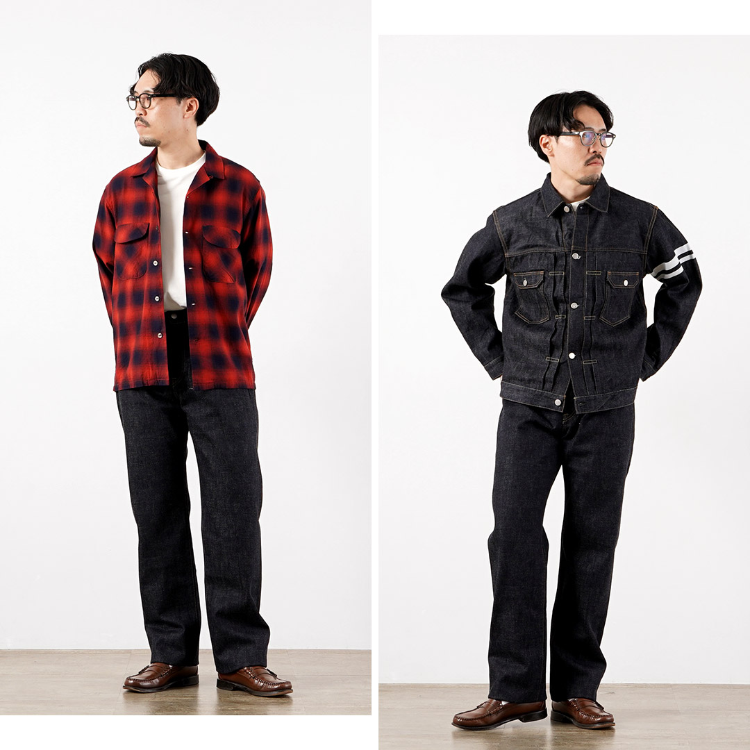 MOMOTARO JEANS（モモタロウジーンズ） #100 クラシック ストレート デニムパンツ 日本製 / メンズ 15.7oz ワンウォッシュ |  | 04