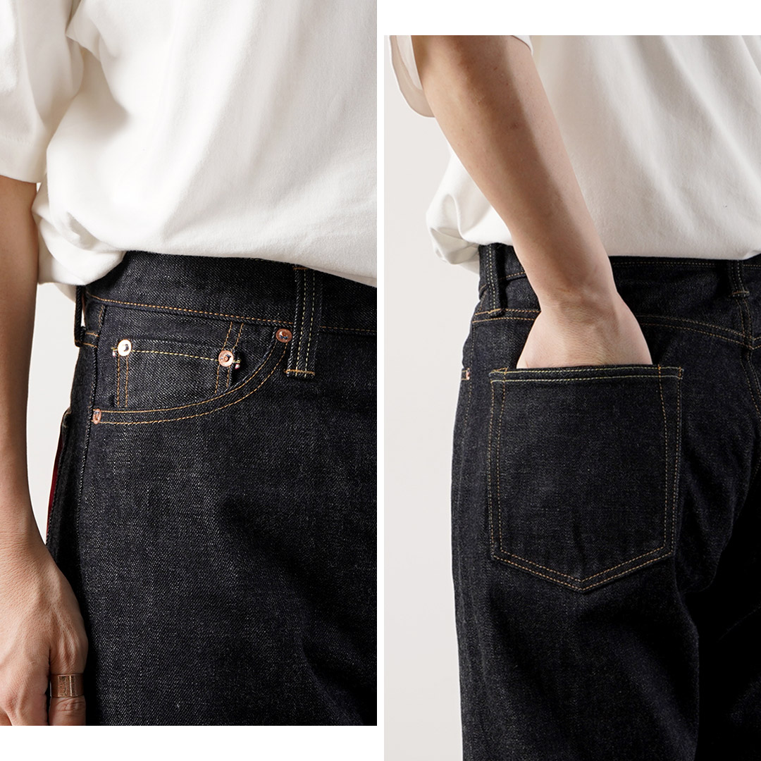 MOMOTARO JEANS（モモタロウジーンズ） #100 クラシック ストレート デニムパンツ 日本製 / メンズ 15.7oz ワンウォッシュ |  | 09