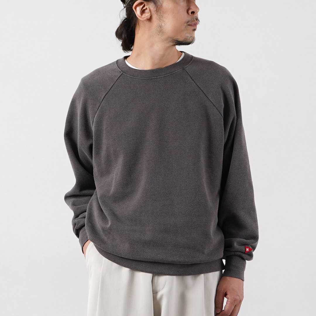 HEALTHKNIT（ヘルスニット） クラシックスウェット クルーネック (ヴィンテージ フィニッシュ) / メンズ 長袖 ロングスリーブ | Healthknit | 03