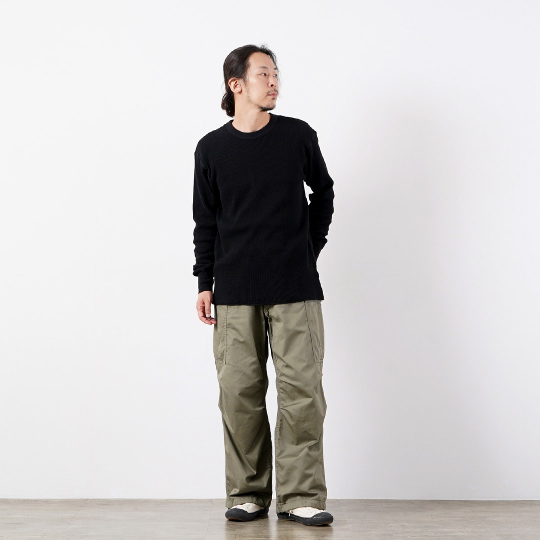 HEALTHKNIT（ヘルスニット） サーマルキングワッフル クルーネック ロングスリーブ / メンズ 長袖 | Healthknit | 06