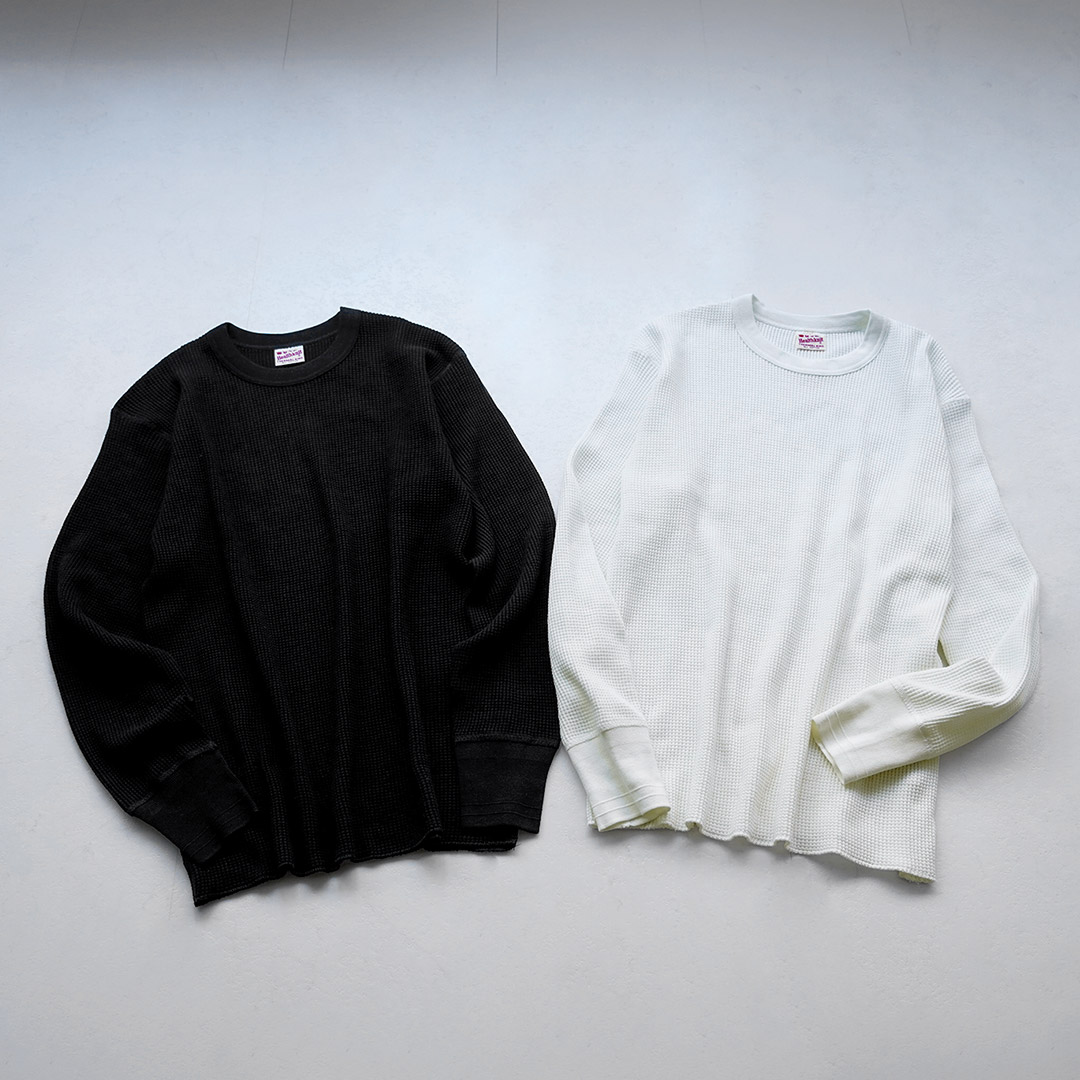 HEALTHKNIT（ヘルスニット） サーマルキングワッフル クルーネック ロングスリーブ / メンズ 長袖 | Healthknit | 07