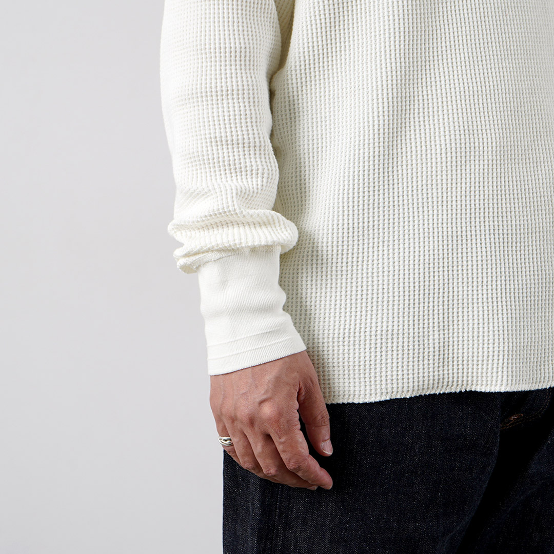 HEALTHKNIT（ヘルスニット） サーマルキングワッフル クルーネック ロングスリーブ / メンズ 長袖 | Healthknit | 11