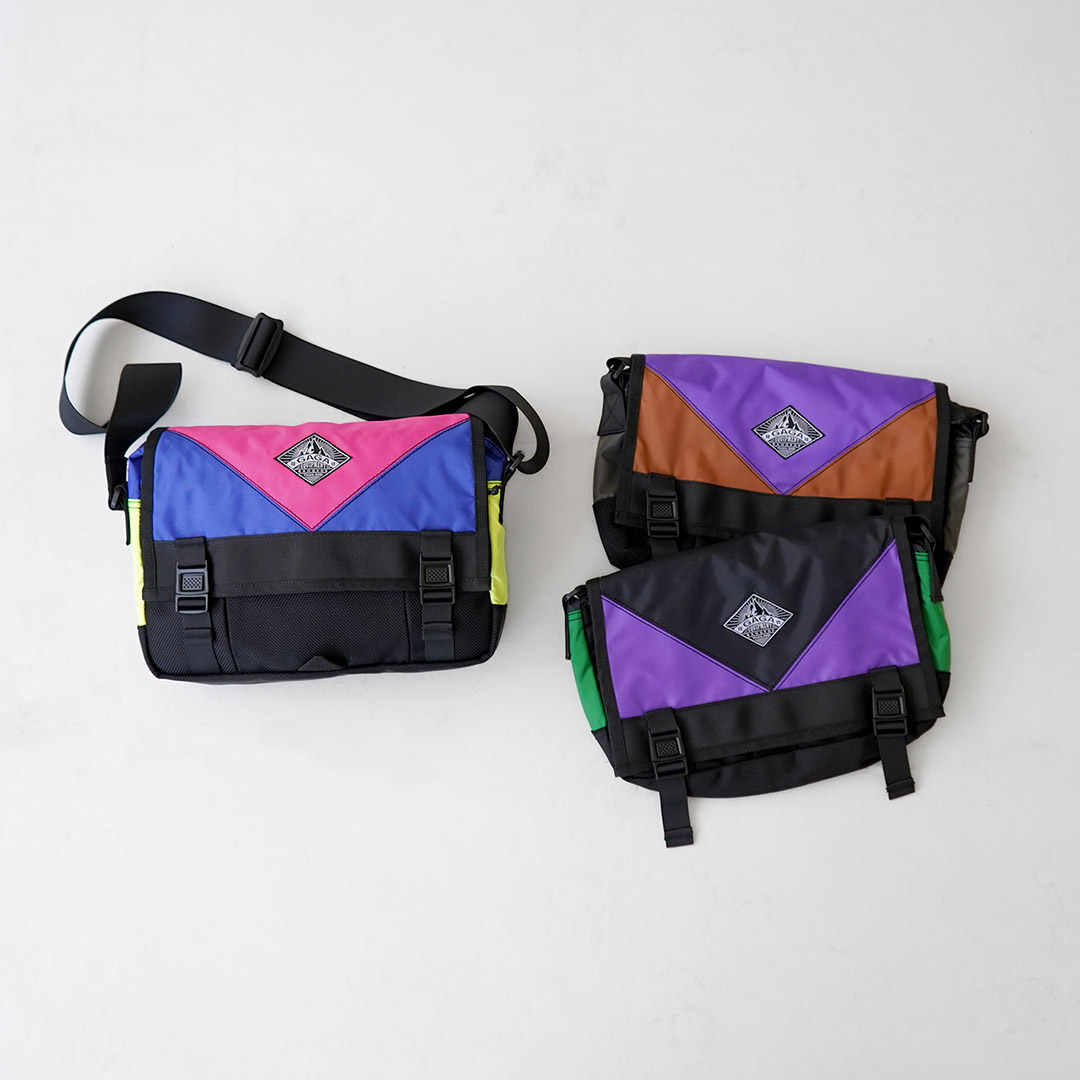 GAGA EQUIPMENT（ガガ イクイップメント） ミニメッセンジャーバッグ / メンズ レディース ショルダーバッグ アウトドア レジャー |  | 10