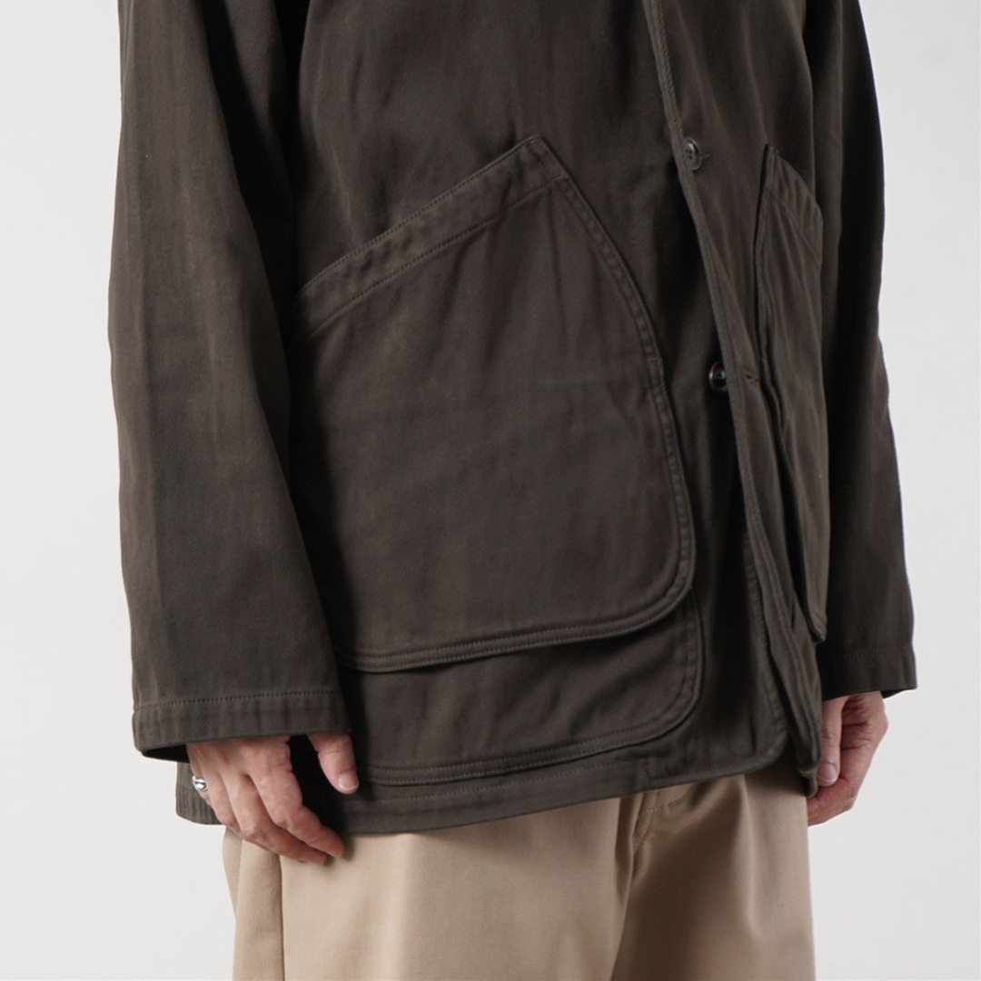 FOB FACTORY（FOBファクトリー） F2470 コットン ツイル フィールドジャケット 日本製 / メンズ カバーオール ワーク ミリタリー | FOB FACTORY | 13
