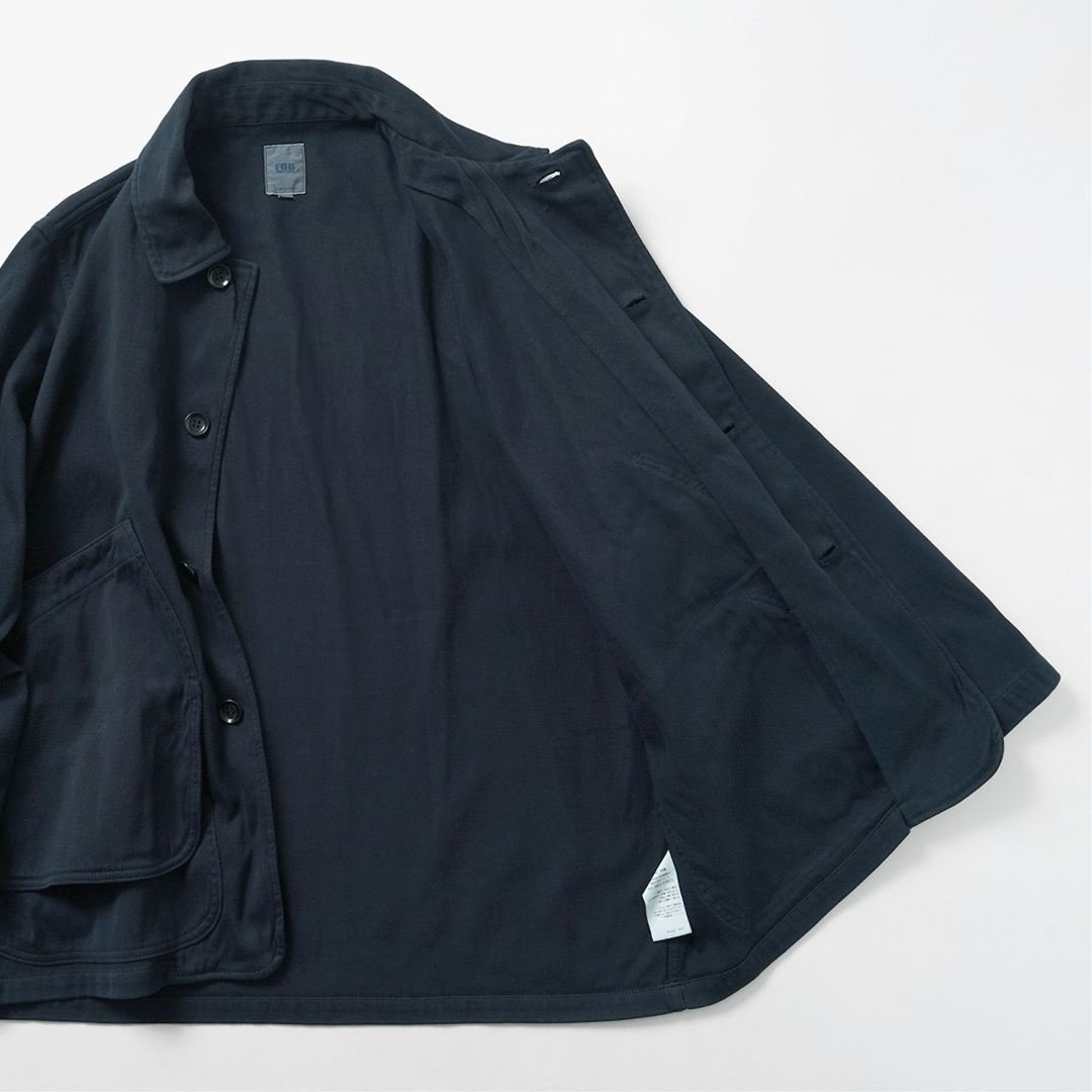 FOB FACTORY（FOBファクトリー） F2470 コットン ツイル フィールドジャケット 日本製 / メンズ カバーオール ワーク ミリタリー | FOB FACTORY | 09