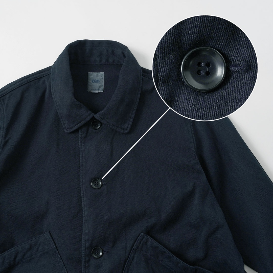 FOB FACTORY（FOBファクトリー） F2470 コットン ツイル フィールドジャケット 日本製 / メンズ カバーオール ワーク ミリタリー | FOB FACTORY | 11