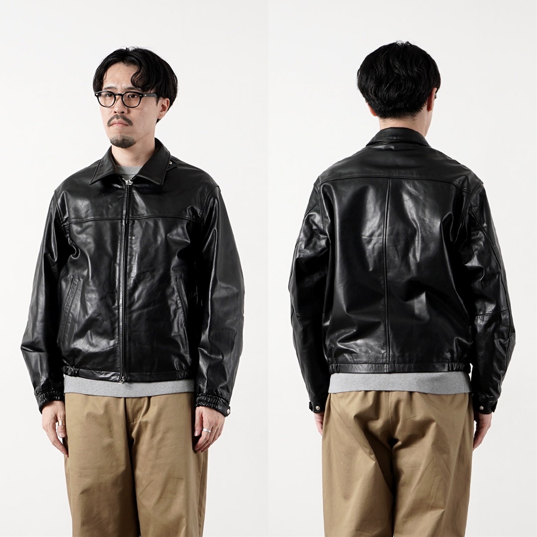 UNIVERSAL PRODUCTS.（ユニバーサルプロダクツ） レザージャケット / メンズ 1LDK 牛革 ダブルジップ ドリズラーブルゾン | UNIVERSAL PRODUCTS | 16