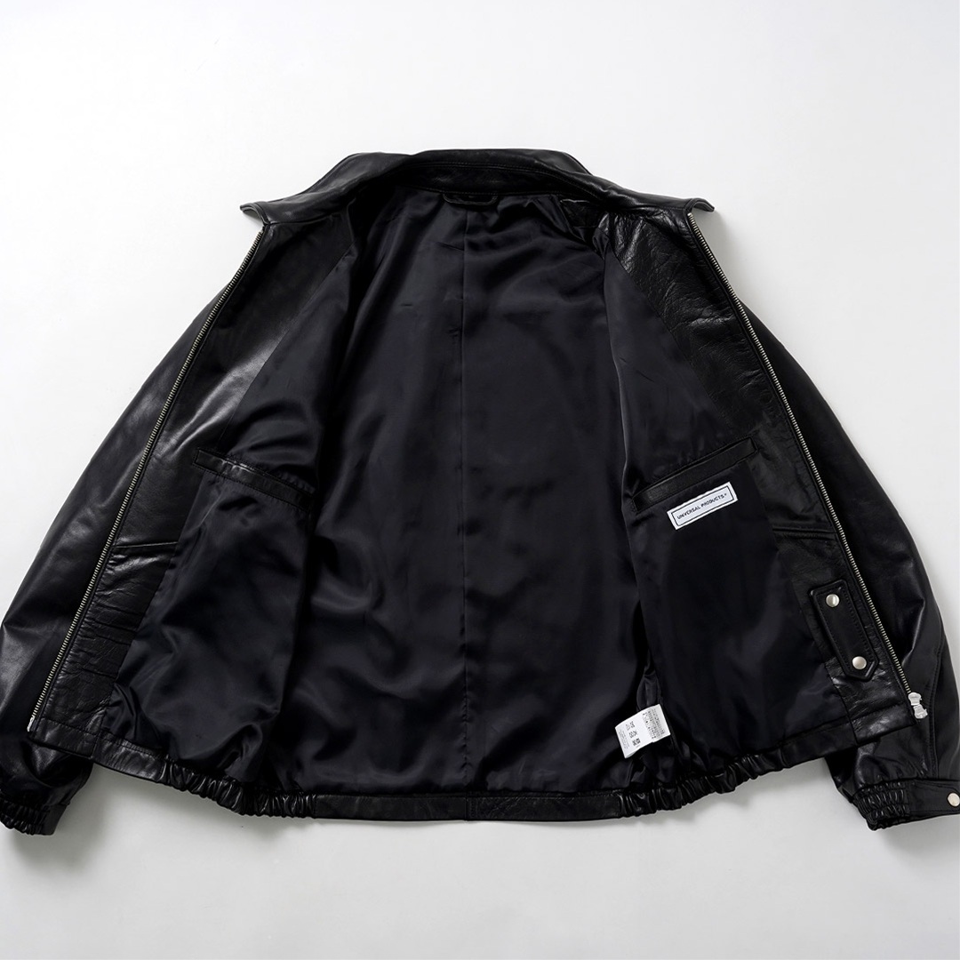 UNIVERSAL PRODUCTS.（ユニバーサルプロダクツ） レザージャケット / メンズ 1LDK 牛革 ダブルジップ ドリズラーブルゾン | UNIVERSAL PRODUCTS | 07