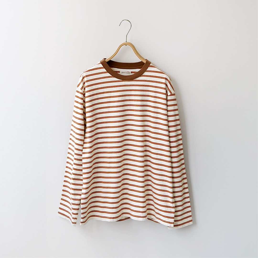 UNIVERSAL PRODUCTS.（ユニバーサルプロダクツ） オリジナルボーダーロングスリーブTシャツ 日本製 / メンズ 長袖 | UNIVERSAL PRODUCTS | 04