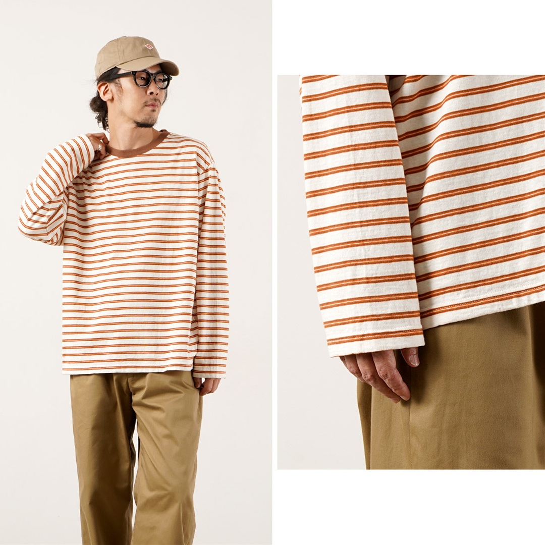 UNIVERSAL PRODUCTS.（ユニバーサルプロダクツ） オリジナルボーダーロングスリーブTシャツ 日本製 / メンズ 長袖 | UNIVERSAL PRODUCTS | 12