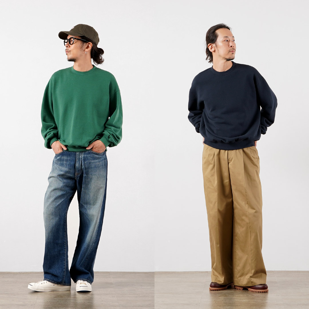UNIVERSAL PRODUCTS.（ユニバーサルプロダクツ） ジャンベルカスウェットクルーネック 日本製 / メンズ |  | 07