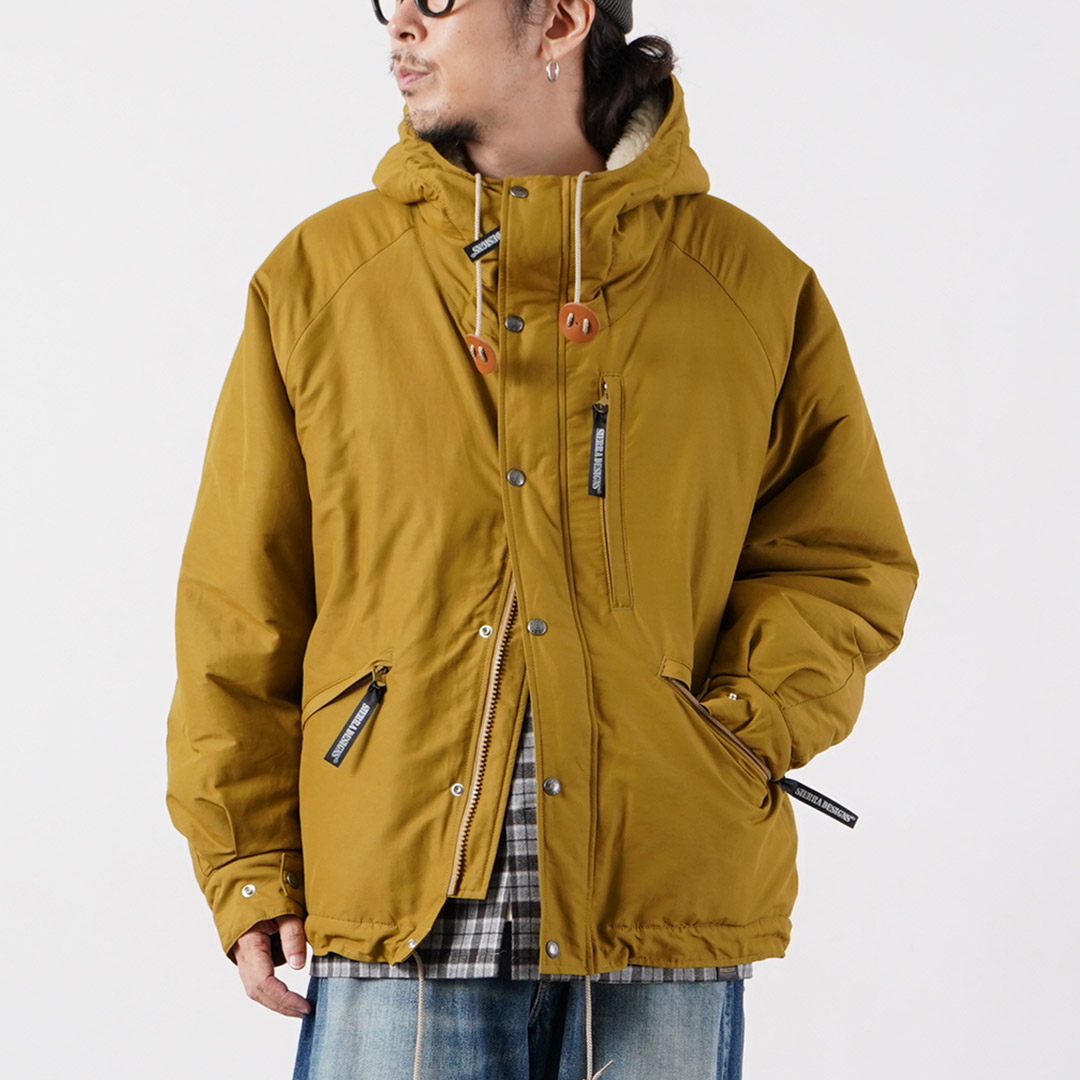 SIERRA DESIGNS（シエラデザインズ） 別注 60/40クロス シャスタ ボアパーカー 日本製 / メンズ 撥水 | SIERRA DESIGNS | 01