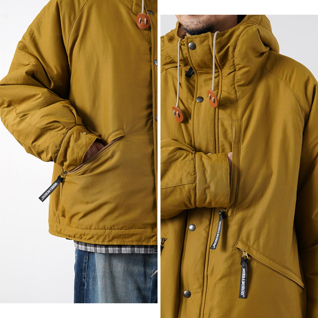 SIERRA DESIGNS（シエラデザインズ） 別注 60/40クロス シャスタ ボアパーカー 日本製 / メンズ 撥水 | SIERRA DESIGNS | 13