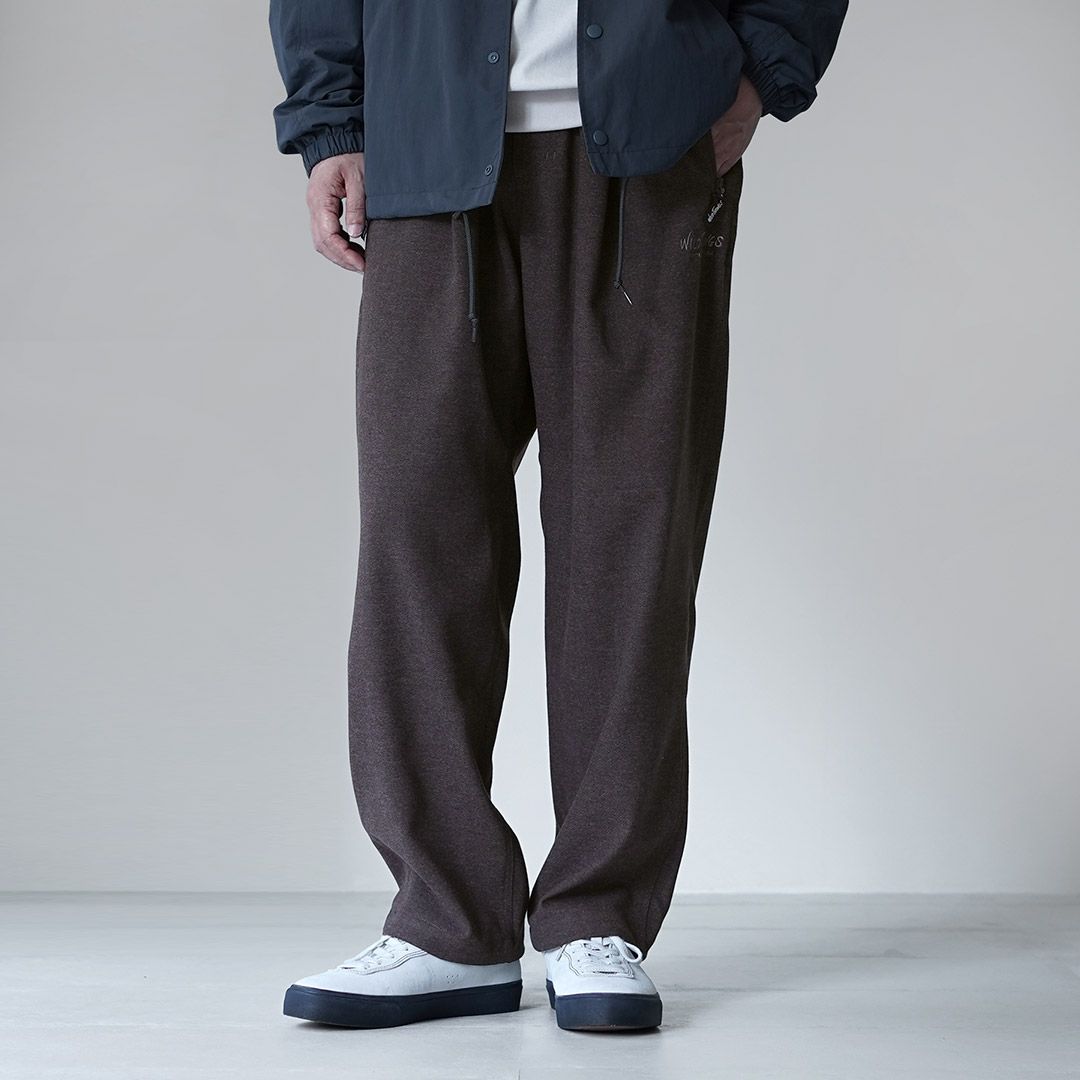 WILDTHINGS（ワイルドシングス） 別注 ウインター ラックスパンツ イージーパンツ / メンズ レーヨン | WILD THINGS | 01