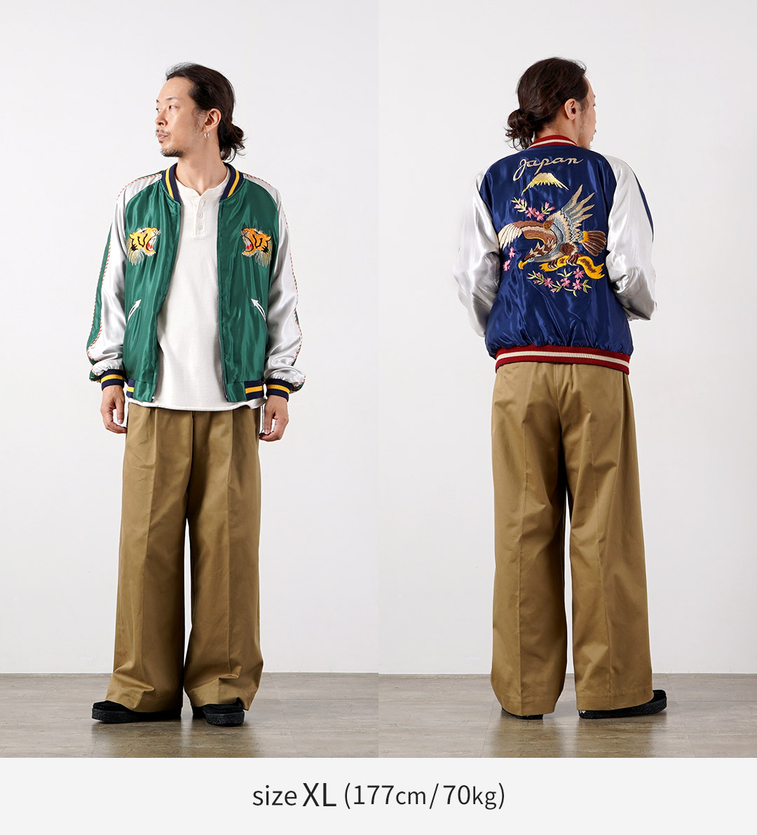 TAILOR TOYO（テーラートーヨー） アセテート スカジャン/ テーラー東洋 リバーシブル | TAILOR TOYO | 05