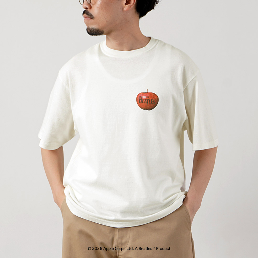 FREE RAGE（フリーレイジ） ビートルズ×フリーレイジ ラストリリース リサイクルコットン ショートスリーブTシャツ 日本製 / 半袖 |  | 01