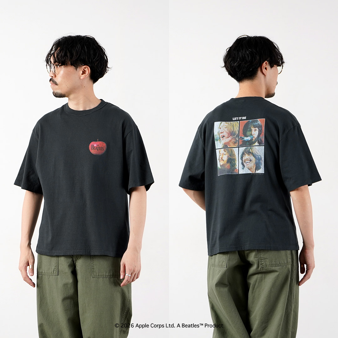 FREE RAGE（フリーレイジ） ビートルズ×フリーレイジ ラストリリース リサイクルコットン ショートスリーブTシャツ 日本製 / 半袖 |  | 16