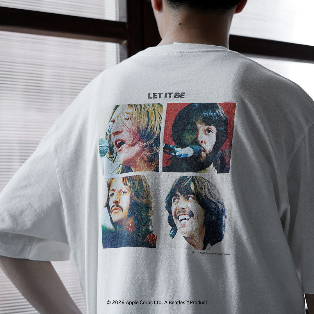 FREE RAGE（フリーレイジ） ビートルズ×フリーレイジ ラストリリース リサイクルコットン ショートスリーブTシャツ 日本製 / 半袖 |  | 06
