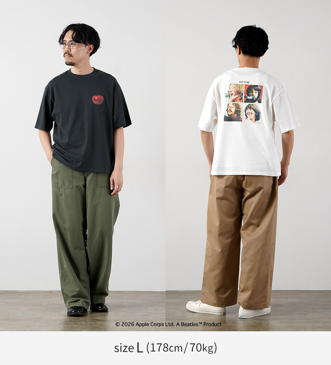 FREE RAGE（フリーレイジ） ビートルズ×フリーレイジ ラストリリース リサイクルコットン ショートスリーブTシャツ 日本製 / 半袖 |  | 07