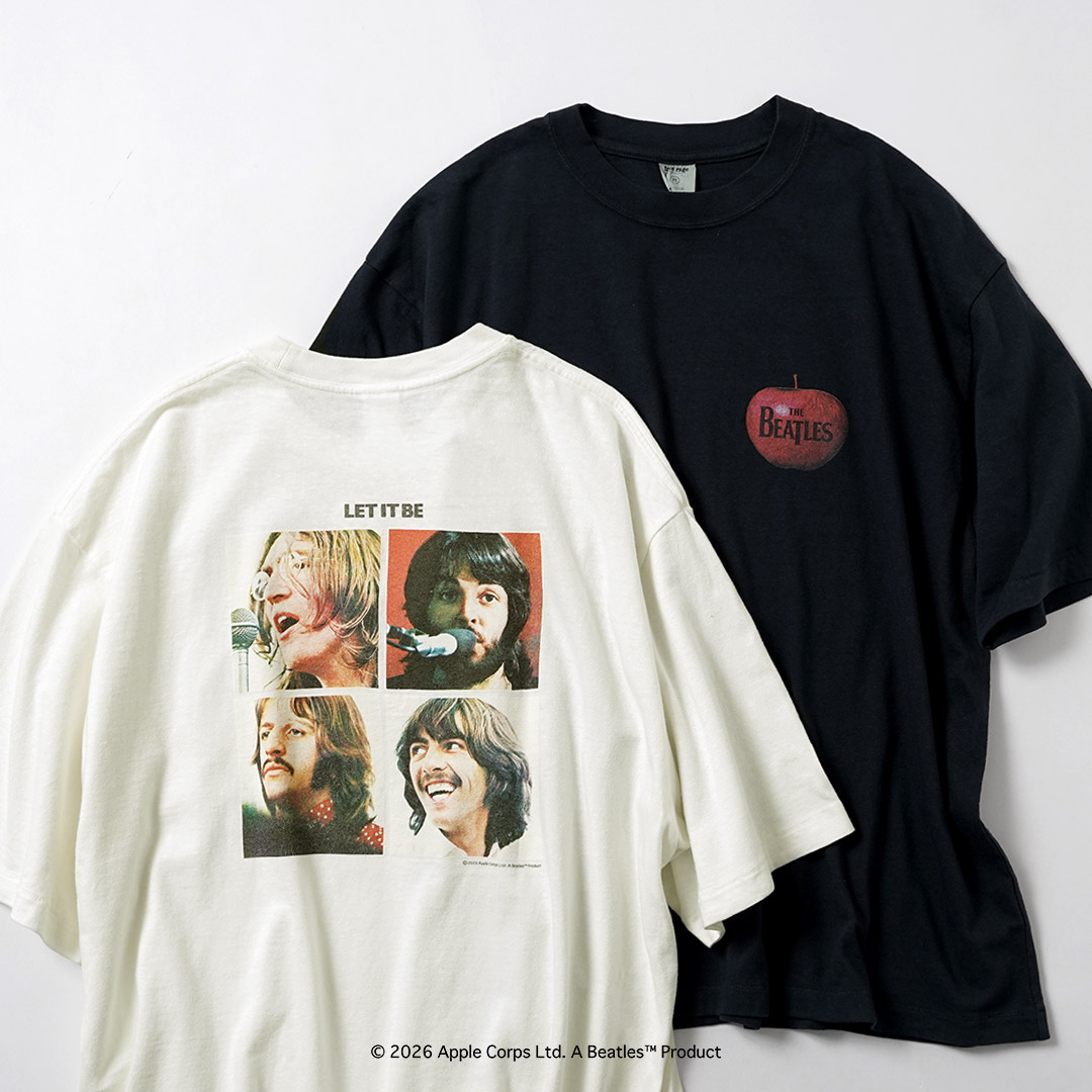 FREE RAGE（フリーレイジ） ビートルズ×フリーレイジ ラストリリース リサイクルコットン ショートスリーブTシャツ 日本製 / 半袖 |  | 10
