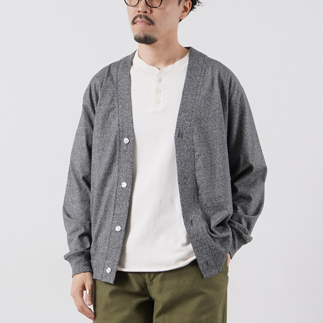 HEALTHKNIT（ヘルスニット） 別注 USコットン ユニバーサル カーディガン / メンズ 羽織り レイヤード | Healthknit | 02