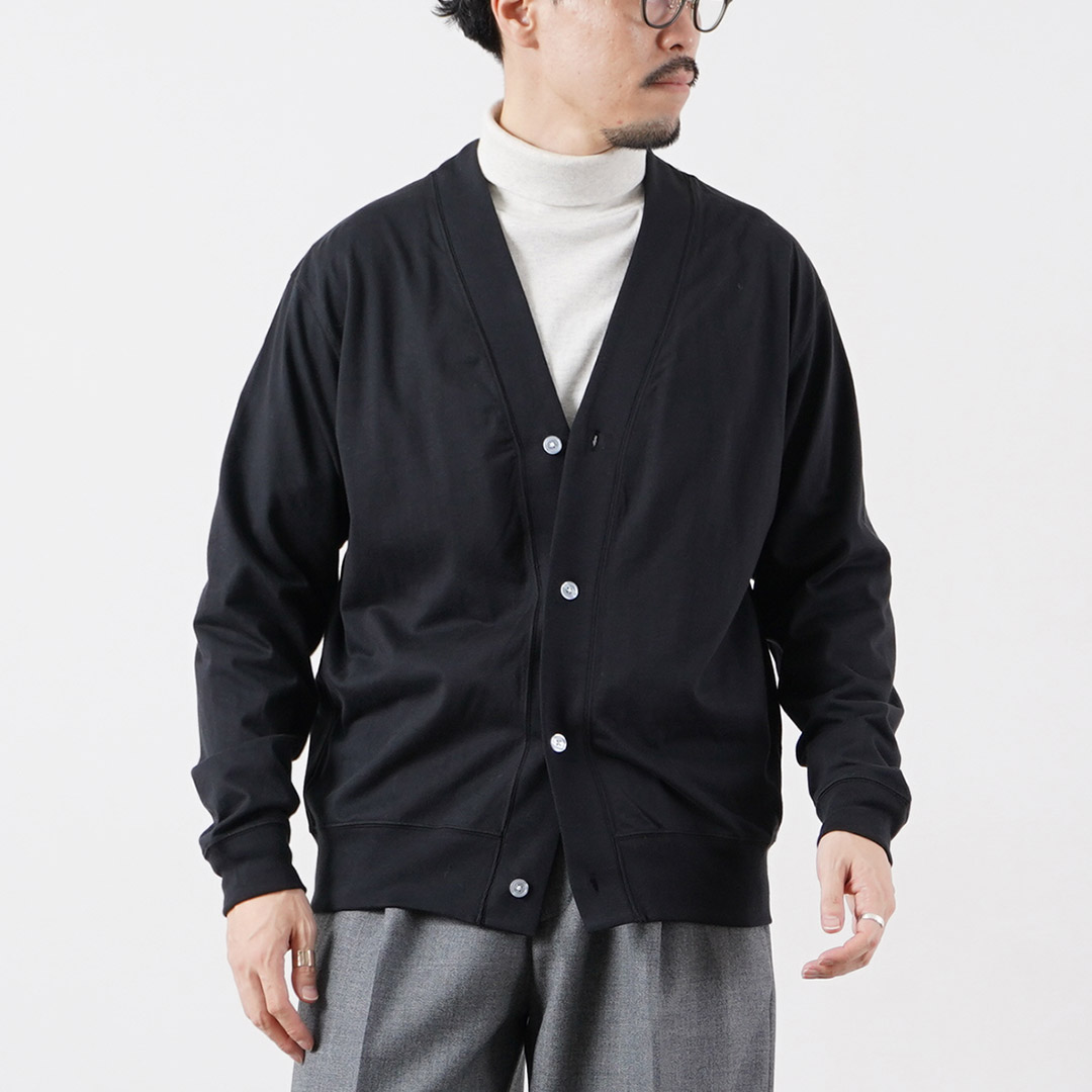 HEALTHKNIT（ヘルスニット） 別注 USコットン ユニバーサル カーディガン / メンズ 羽織り レイヤード | Healthknit | 03