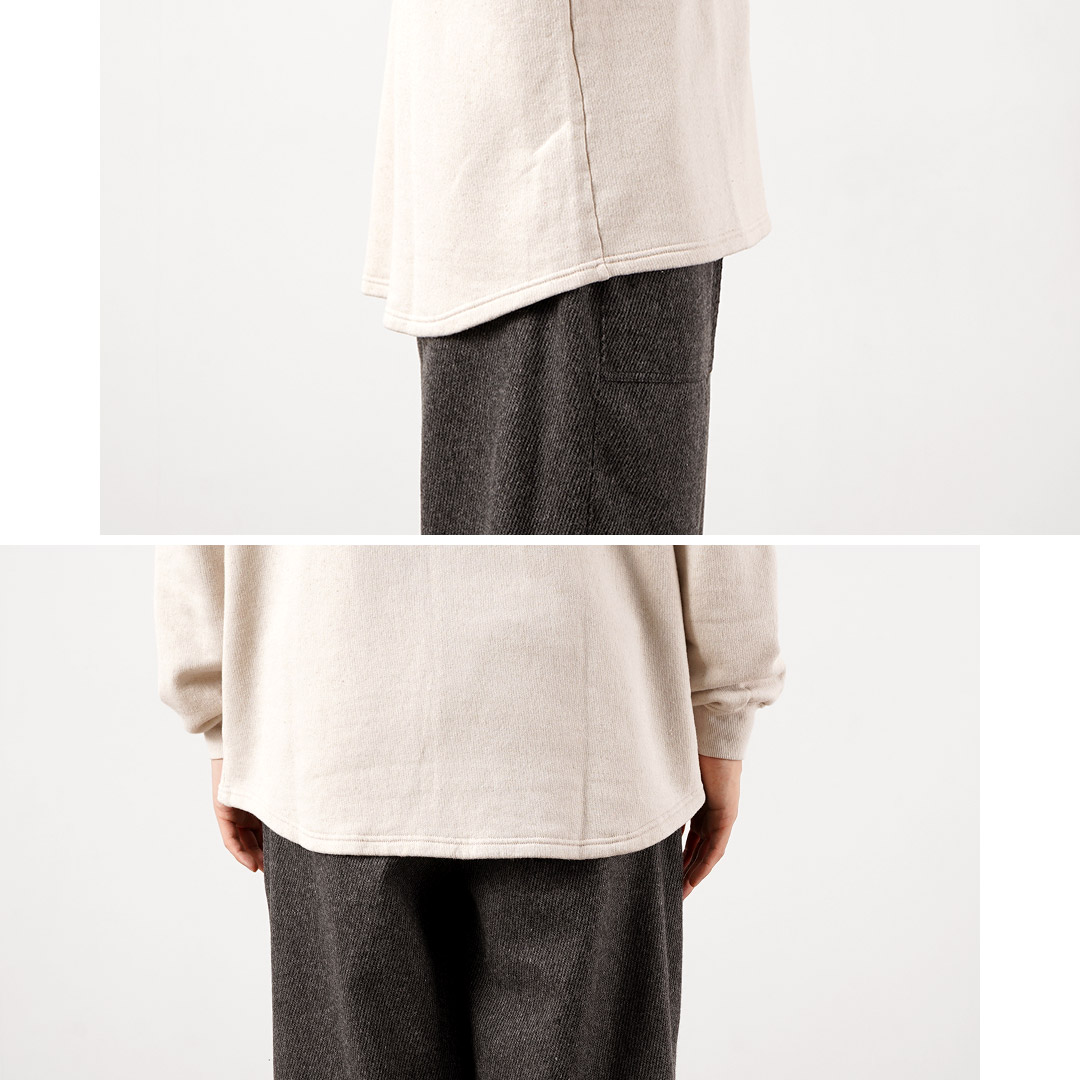KEMA DESIGNS（ケマデザインズ） キーネック ライトテリー プルオーバー 日本製 / メンズ カットソー 長袖 ロンT | kema designs | 15