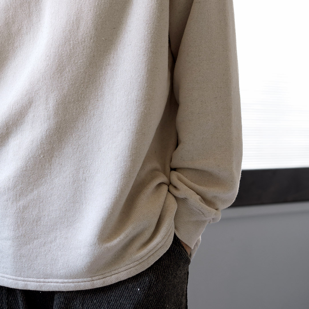 KEMA DESIGNS（ケマデザインズ） キーネック ライトテリー プルオーバー 日本製 / メンズ カットソー 長袖 ロンT | kema designs | 10