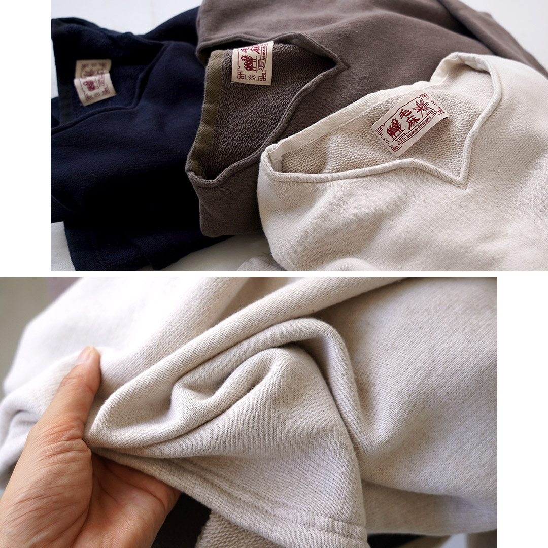 KEMA DESIGNS（ケマデザインズ） キーネック ライトテリー プルオーバー 日本製 / メンズ カットソー 長袖 ロンT | kema designs | 11