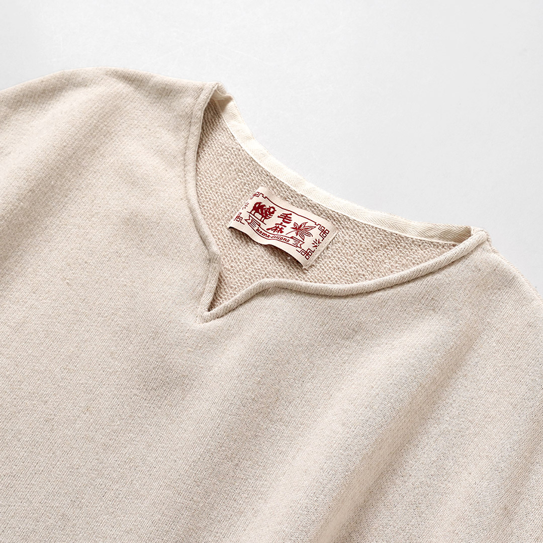 KEMA DESIGNS（ケマデザインズ） キーネック ライトテリー プルオーバー 日本製 / メンズ カットソー 長袖 ロンT | kema designs | 13