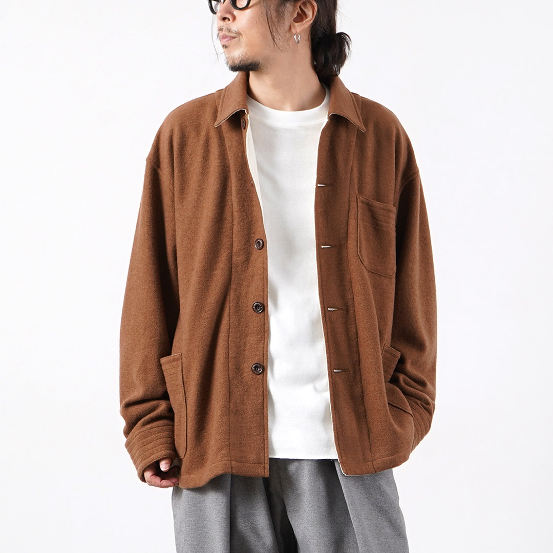 KEMA DESIGNS（ケマデザインズ） パイルウールジャージ カバーオール ジャケット 日本製 / メンズ ワーク | kema designs | 02