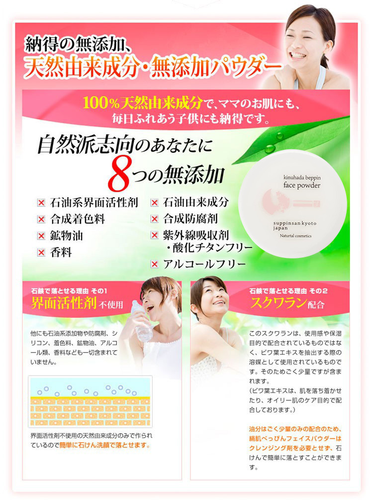 京のすっぴんさん 絹肌べっぴんフェイスパウダー 10g ルースパウダー