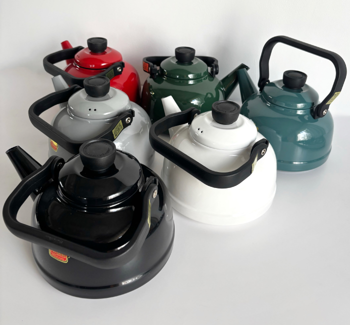 やかん おしゃれ ホーロー 限定色