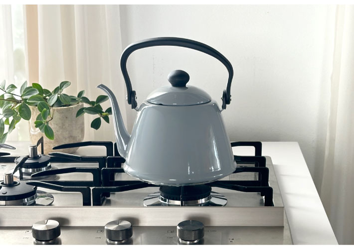 やかん おしゃれ ホーロー 限定色